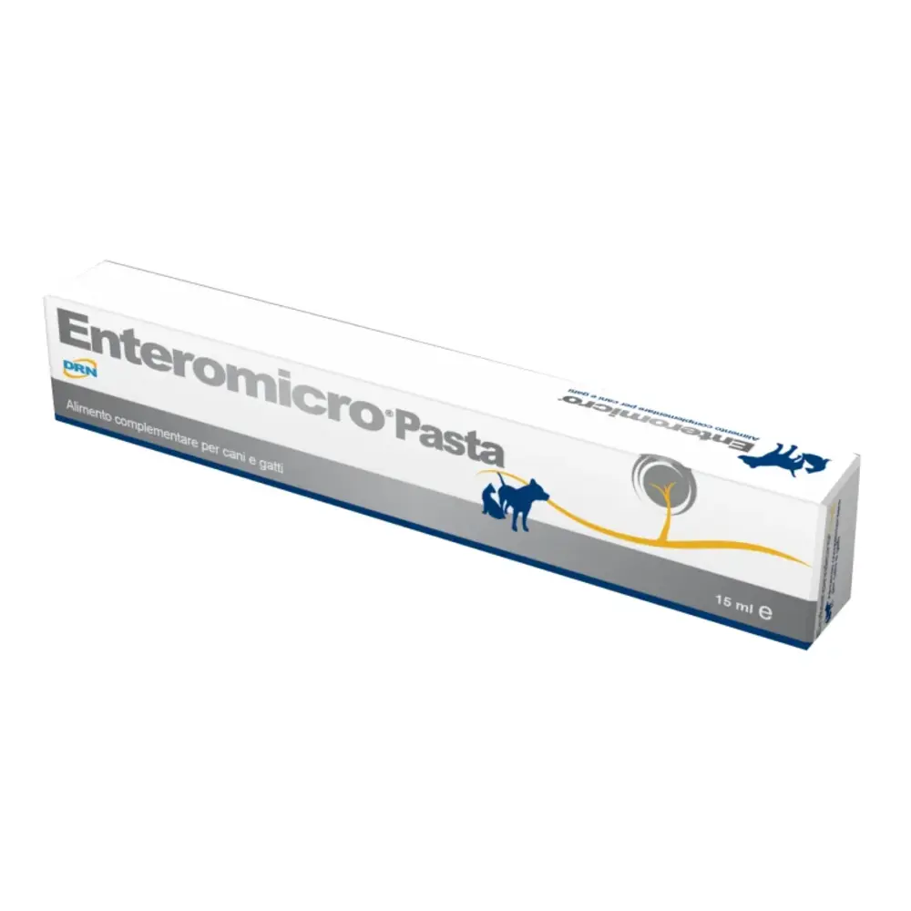Drn - Enteromicro Pasta 15 Ml - ripristina equilibrio della flora microbica intestinale per cani e gatti